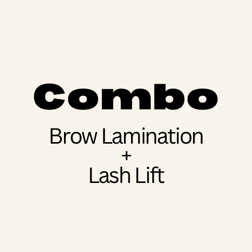 Lash Lift+ Eyebrow Lamination Combo