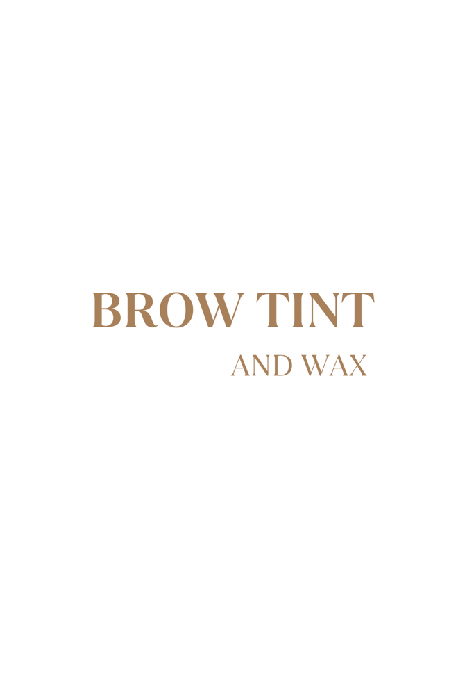 BROW WAX & TINT