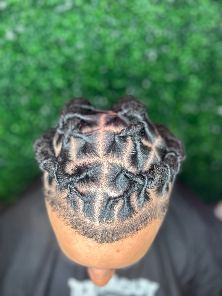 Medium Locs Retwist