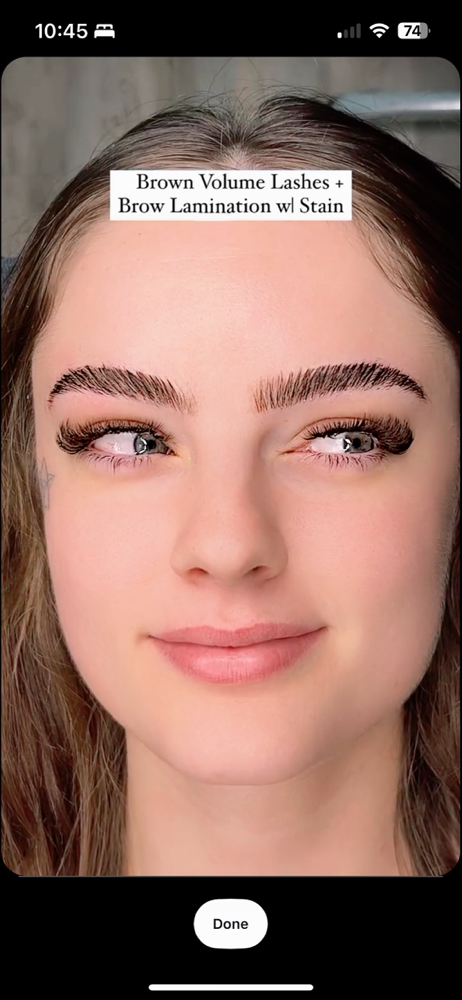Brow Lamination/Stain