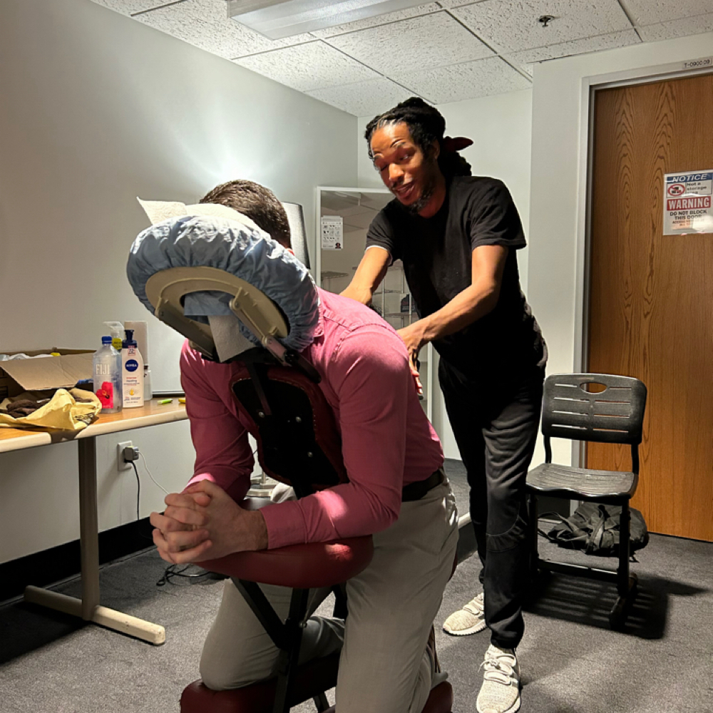 Chair Massage at Abundant Healing