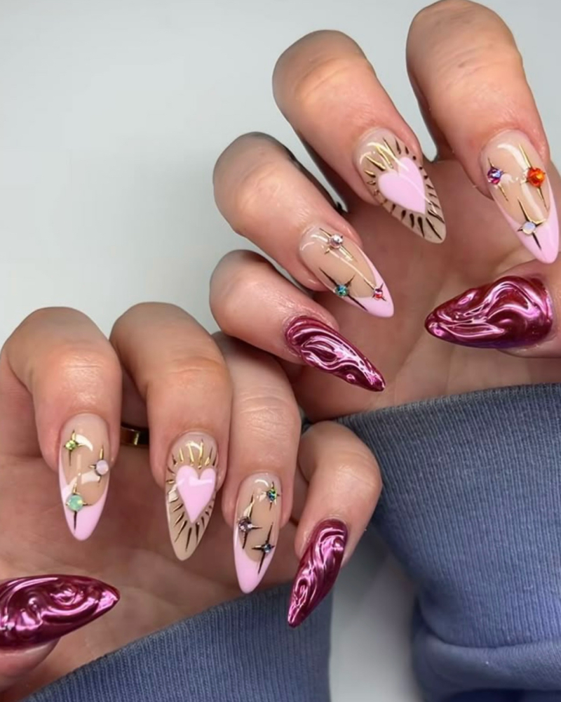 Intricate Nail Art