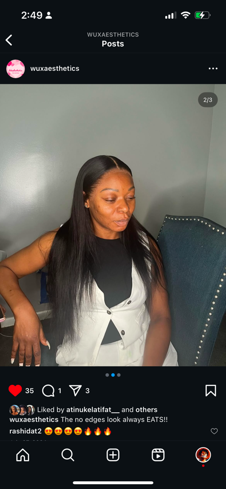 Wig installations