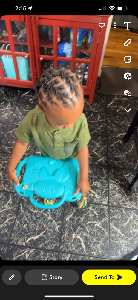 Kiddie Starter Loc & Style(Age 3-8)