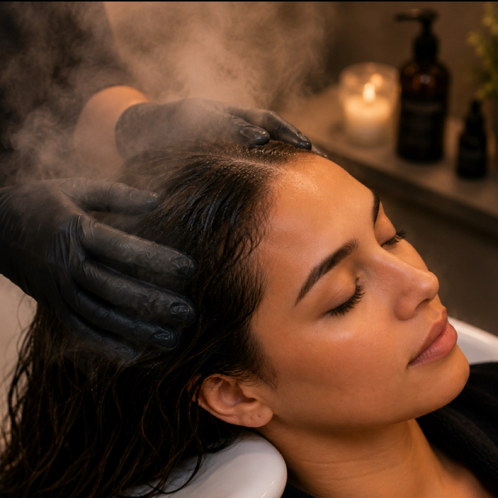 S.O.S Scalp Relief at HFS Trichology & HeadSpa Inc. in Stockton, CA