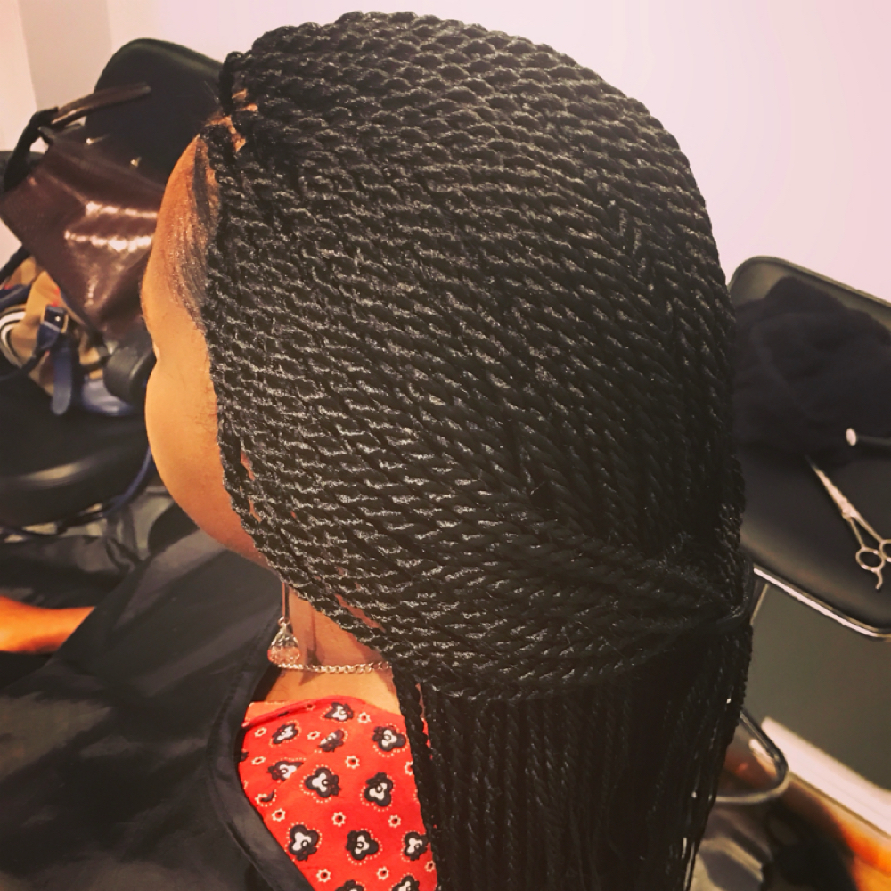 Senegalese Twist at Pretty Hair braiding in Morrow, GA