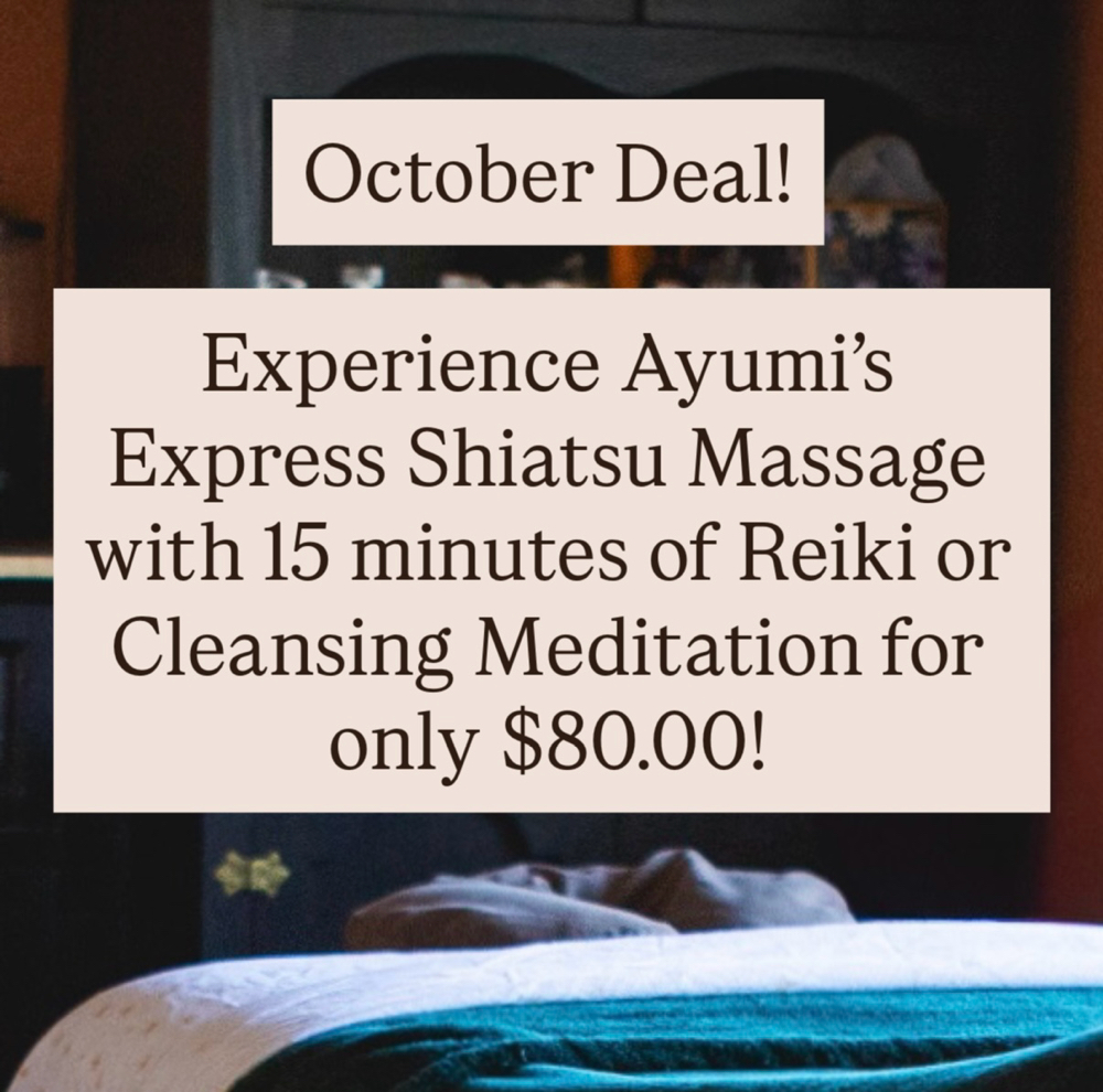 Express Shiatsu Massage by Ayumi