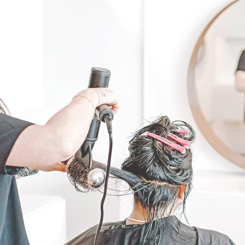 Root Touch Up w/ Blowdry at Anna's Magic Touch Hair Studio in Nanuet, NY