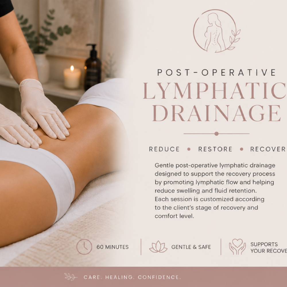 🌿 Post-Operative Lymphatic Drainag at Belsy Vega Estética in CHARLOTTE NC, NC