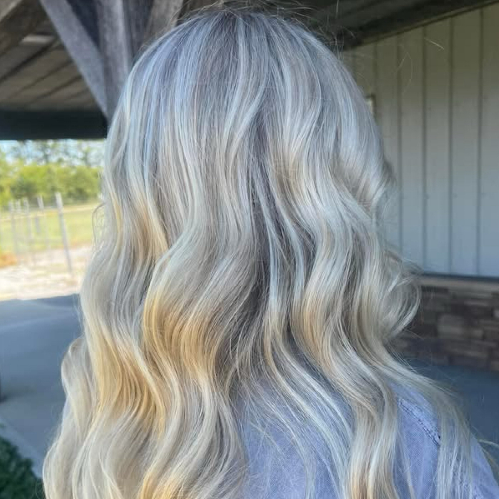 Partial Baby-light Foil at The Rooted Mane in hustonville, KY