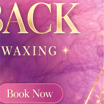Back waxing at With Luv Beauty in Moreno Valley, CA