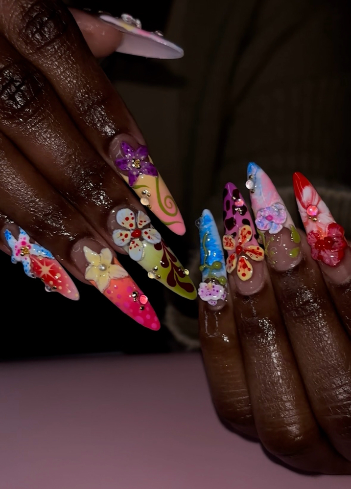 Extra Creative Full-Set at Divine Tips by Trin in Rosedale, MD