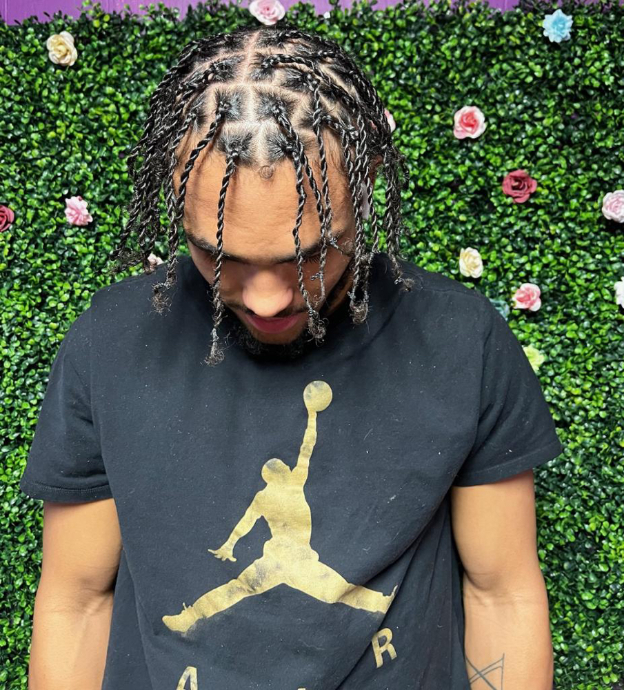Natural Hair Man Twist