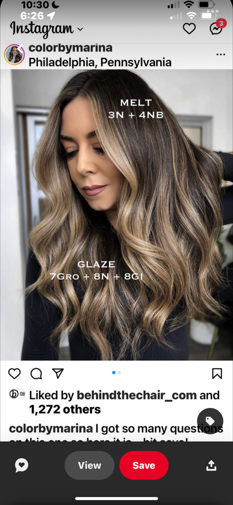 Balyage With Toner