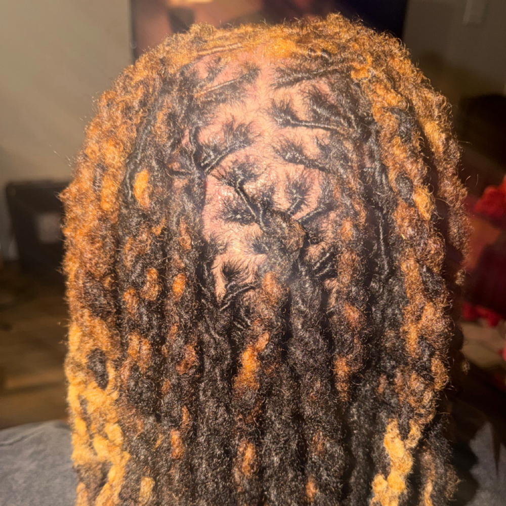 Loc Retwist at BRAIDSBYLOVEJOY in Lewisville, TX