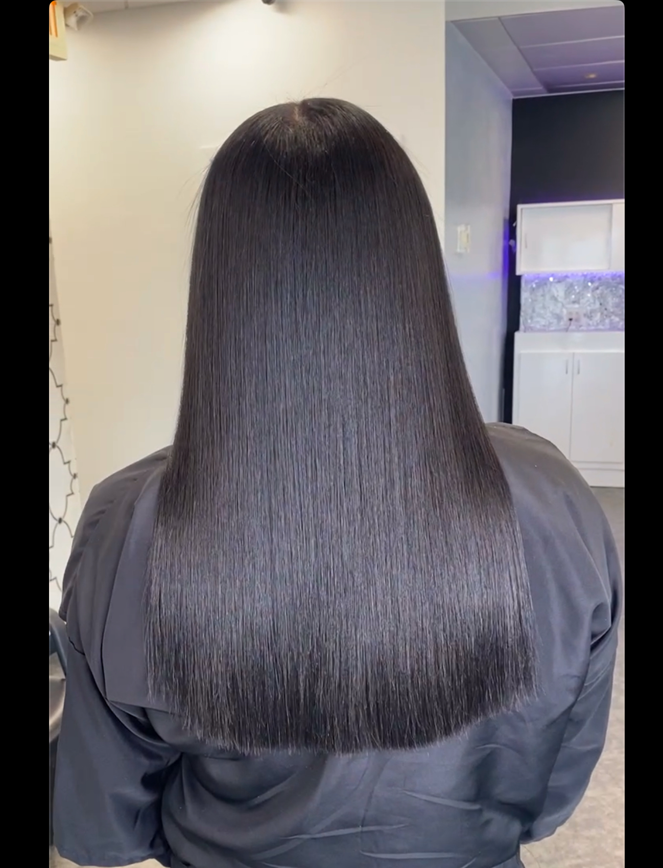 Silk Press /Steam  Treatment Trim