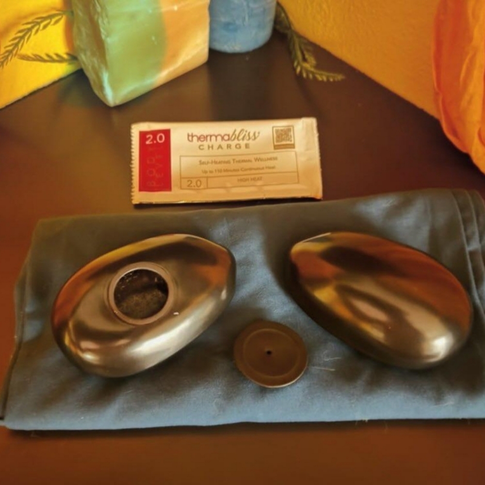 hot stones at Healing Flow Massage/ The Serpent and the Staff in Modesto, CA