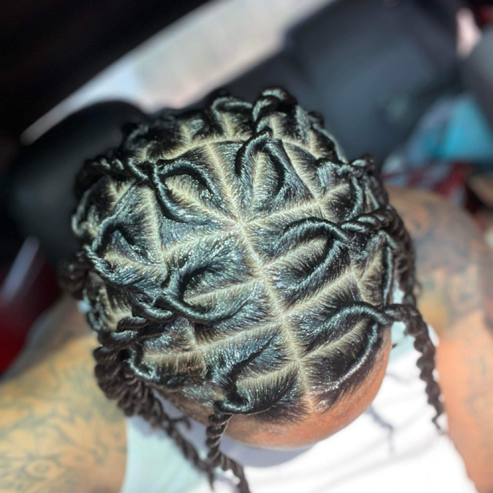 Invisible locs at Trina’s Palace in Blytheville, AR