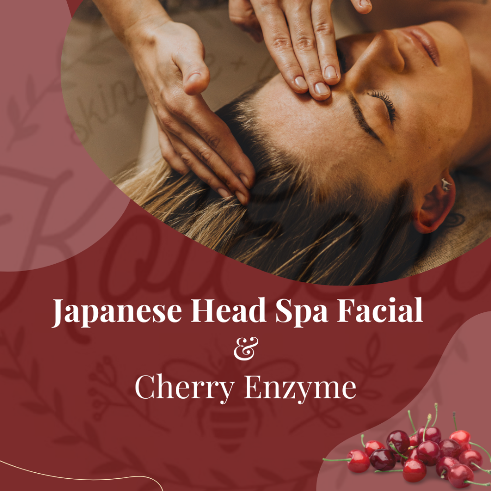 Japanese Scalp Facial+Cherry Enzyme