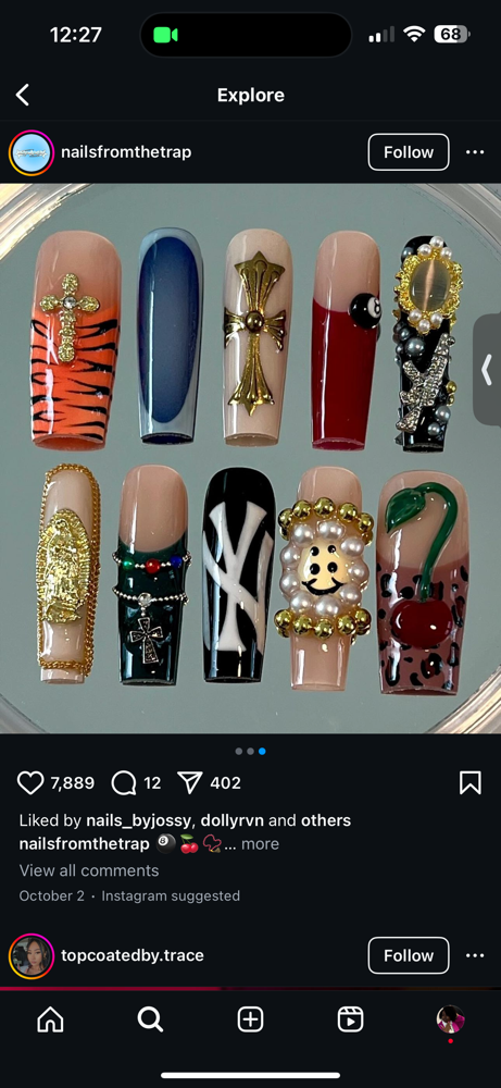 Complex Nail Art