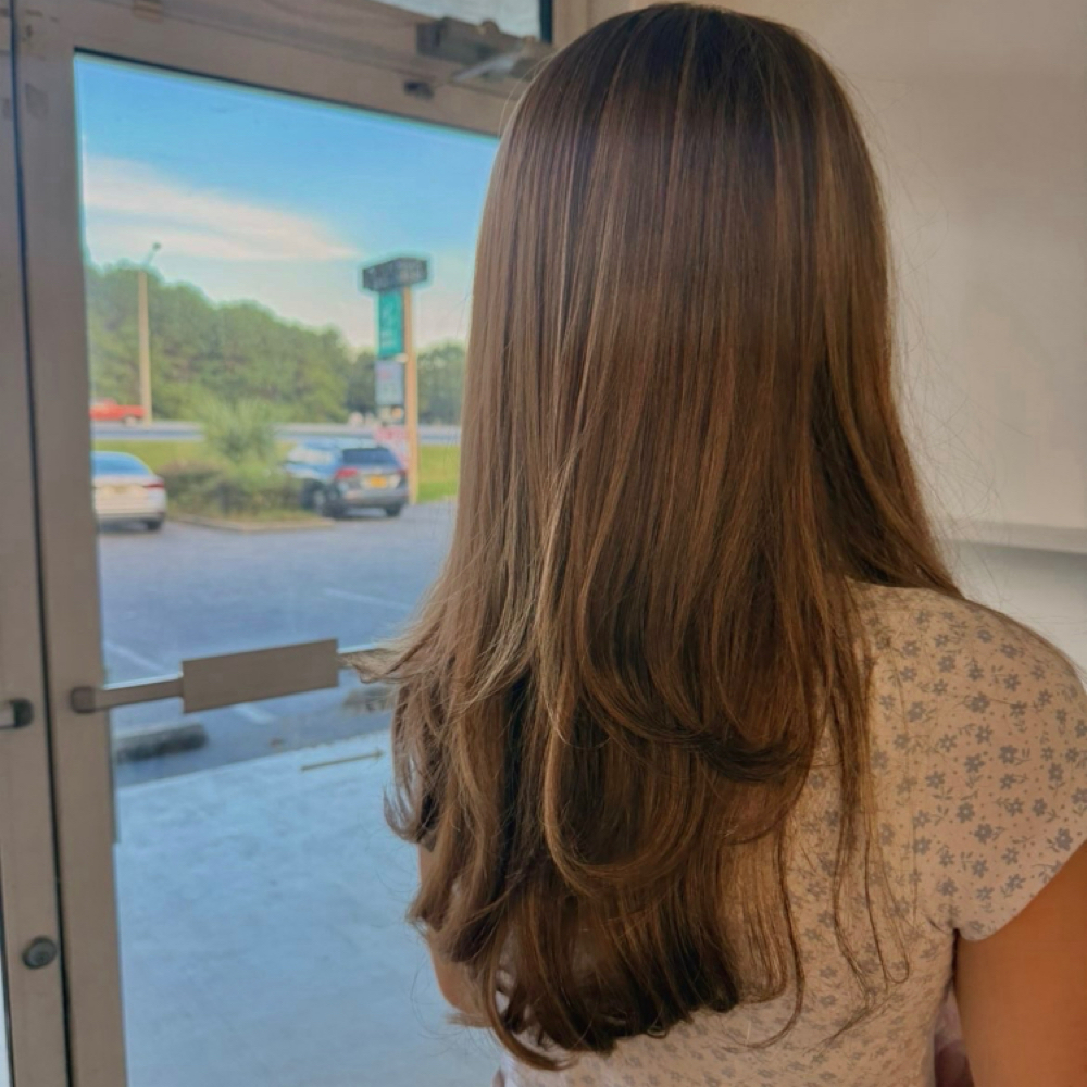 Blowout with Lucy! (blowout specia) at Reputation The Salon in gulf shores, AL
