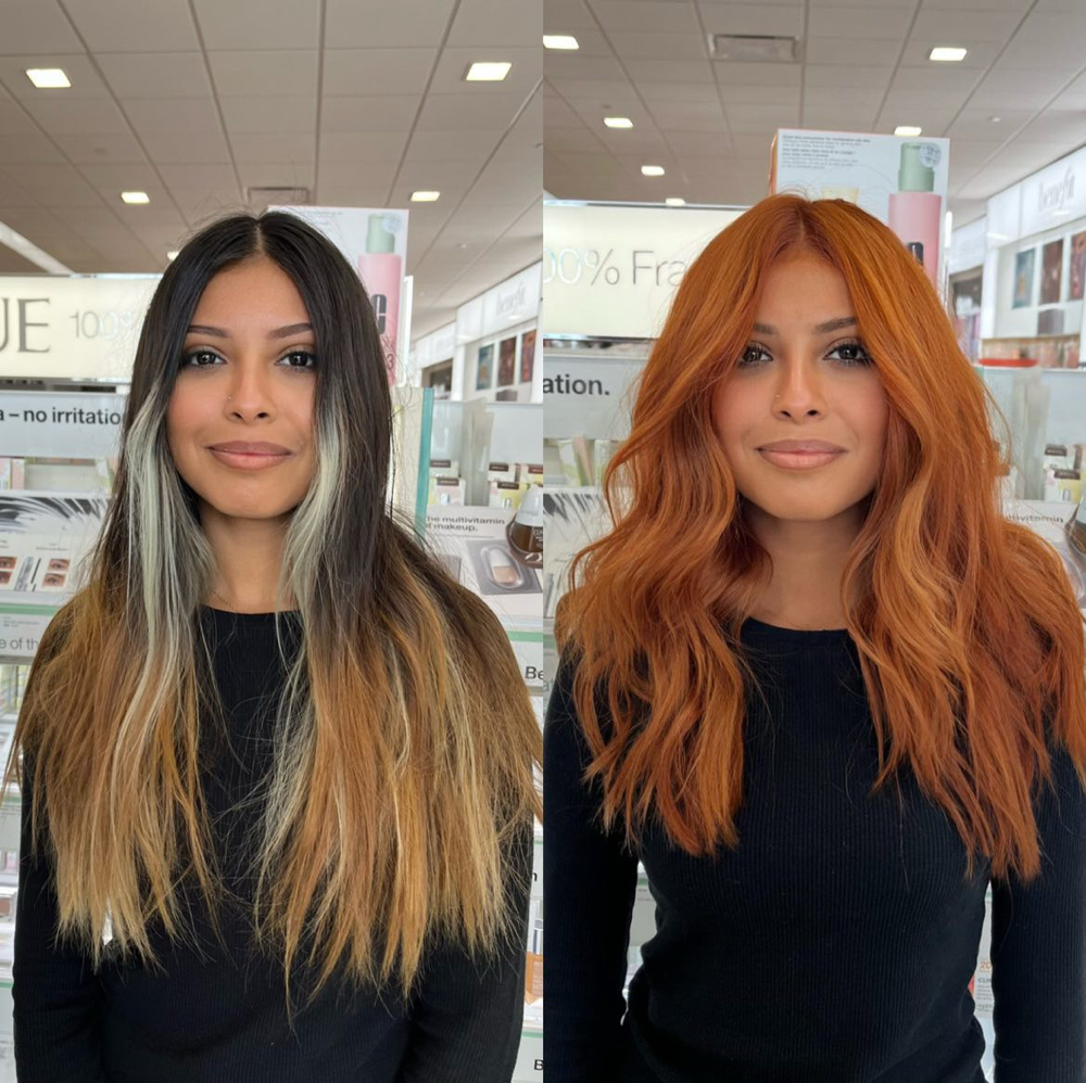 Hair Color Correction