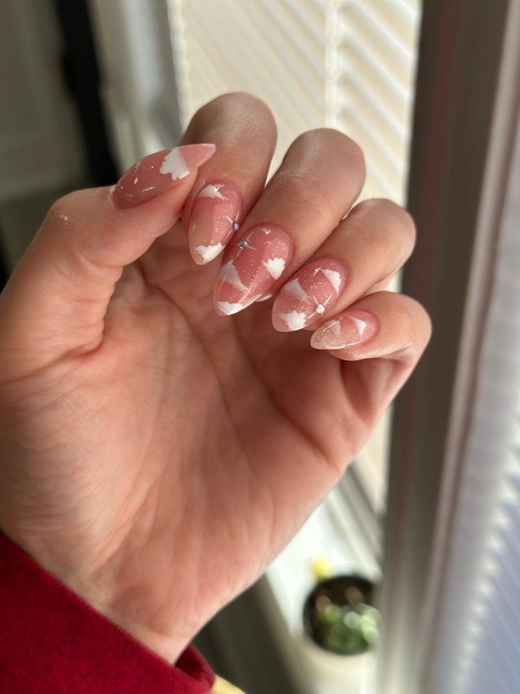 Medium Length Acrylic Full Set