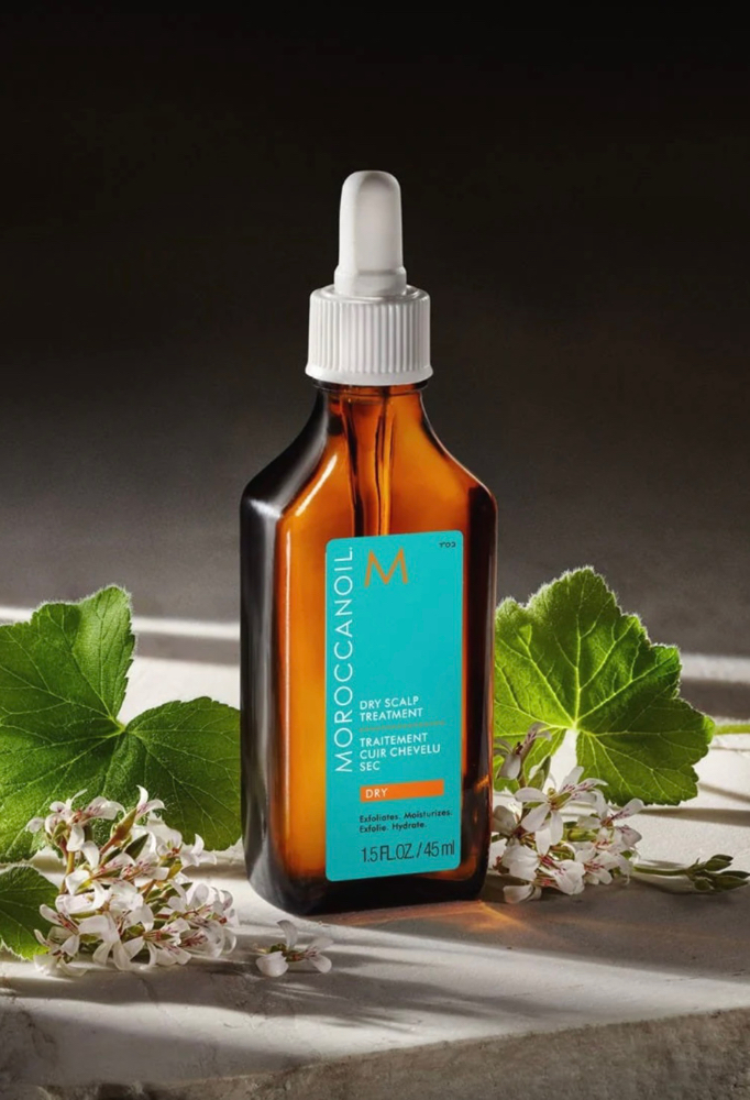 Dry Scalp Hot Oil Treatment