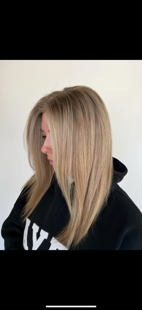 Full Blonding Placement at Rooted + Refined Hair Co. in Athens, TN