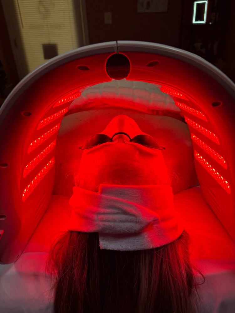 LED Light Therapy at Opal Oasis in Warrenton, VA