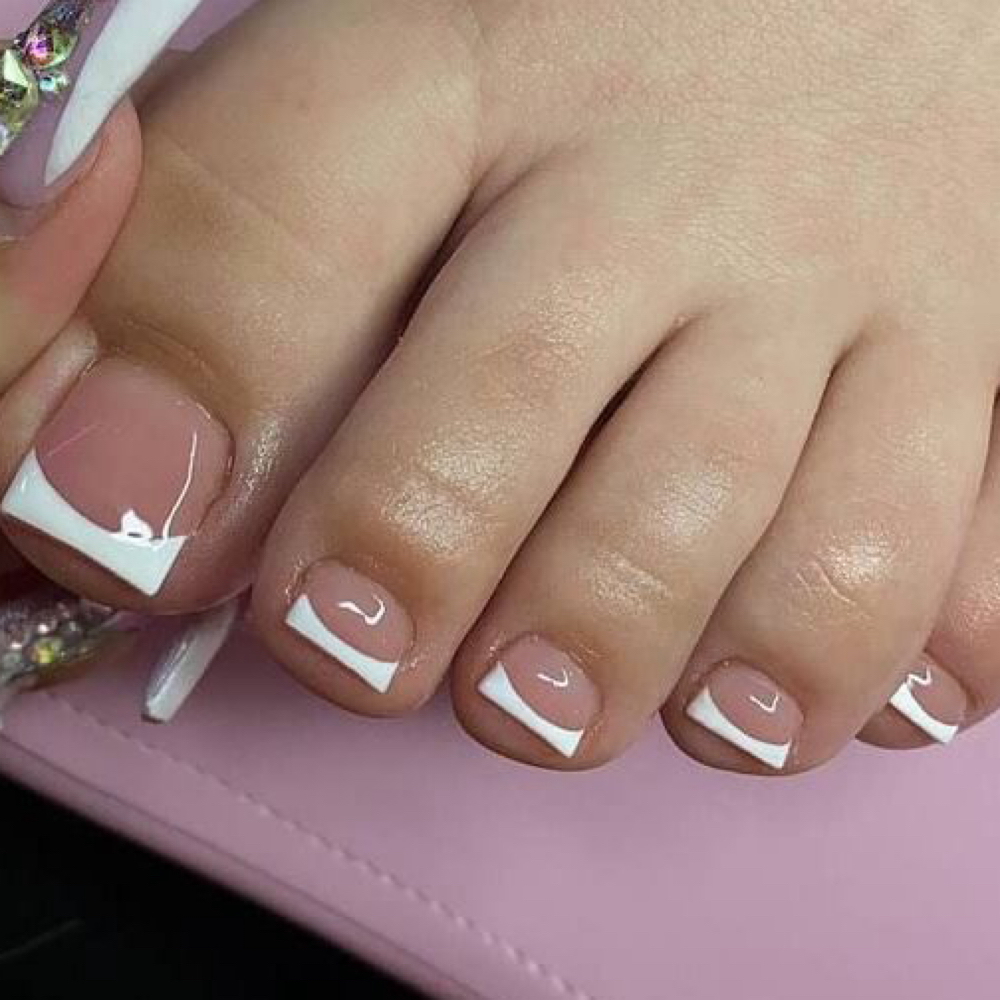 Acrylic Toes (desgin or charm +$5) at Beauty Nailsss in Denver, CO