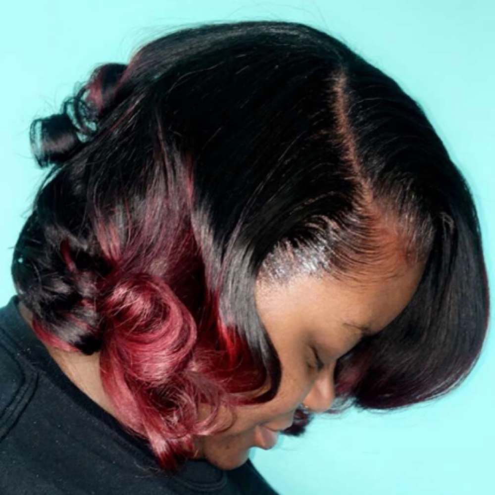 Relaxer at D. Jackson Hair Aesthetics in Hattiesburg, MS