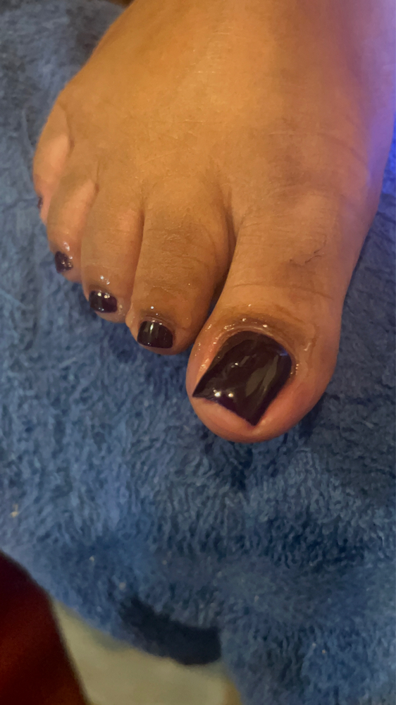 Acrylic pedicure (Big toes Only)