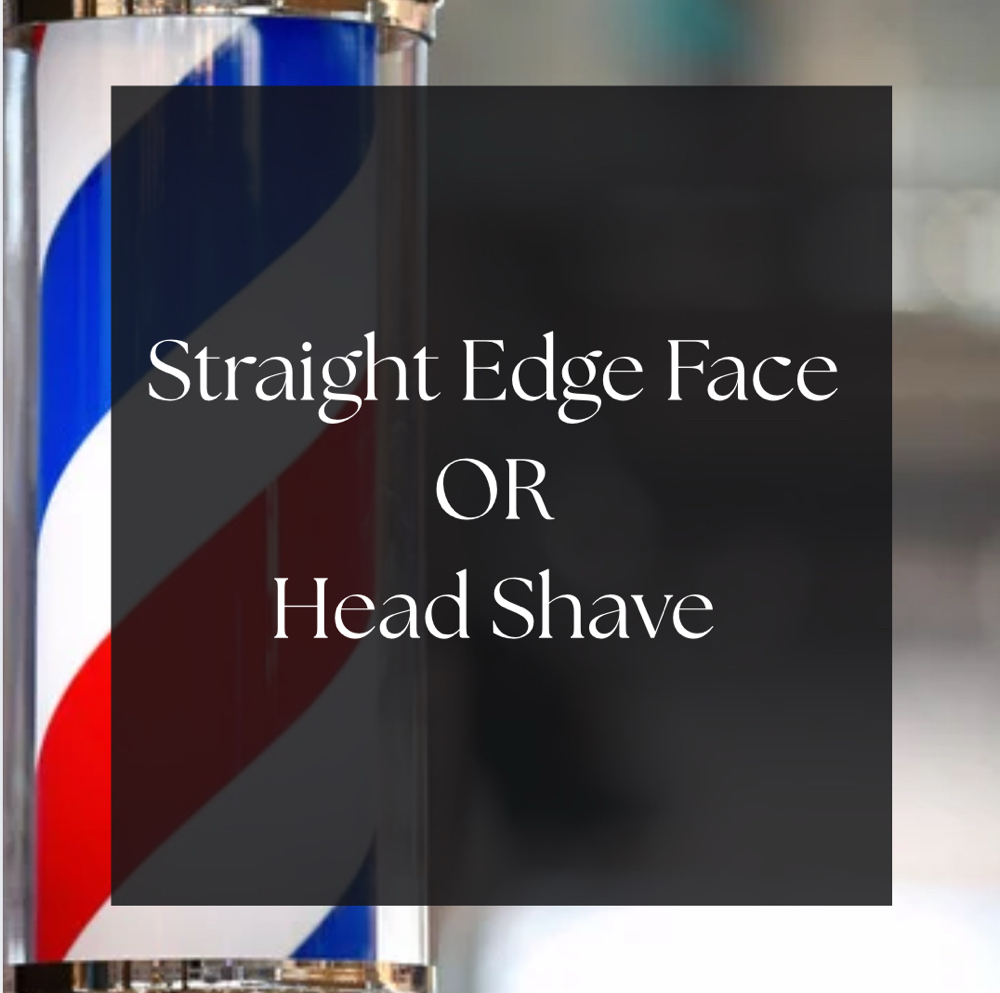 Straight Edge Face Or Head Shave