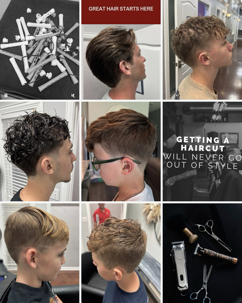 Men’s/Kids Dry Haircut at Vanessa Burke Hairstylze in Rockwall, TX