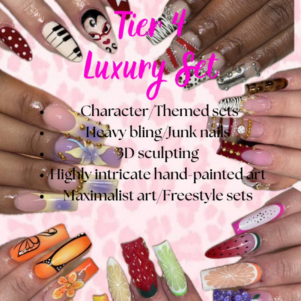 Tier 4 Luxury Set at claws by emi in Papillion, NE