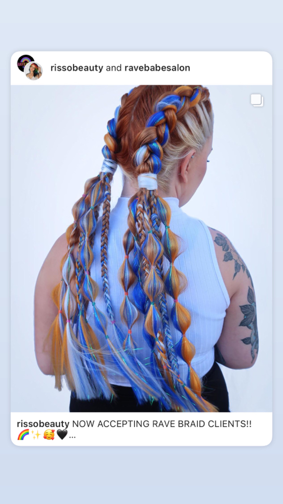 Rave Braids Option 2