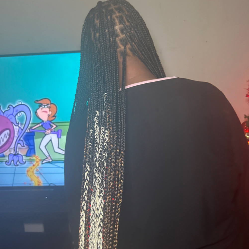 Medium Knotless Braids at Dolled Up By Diamond LLC