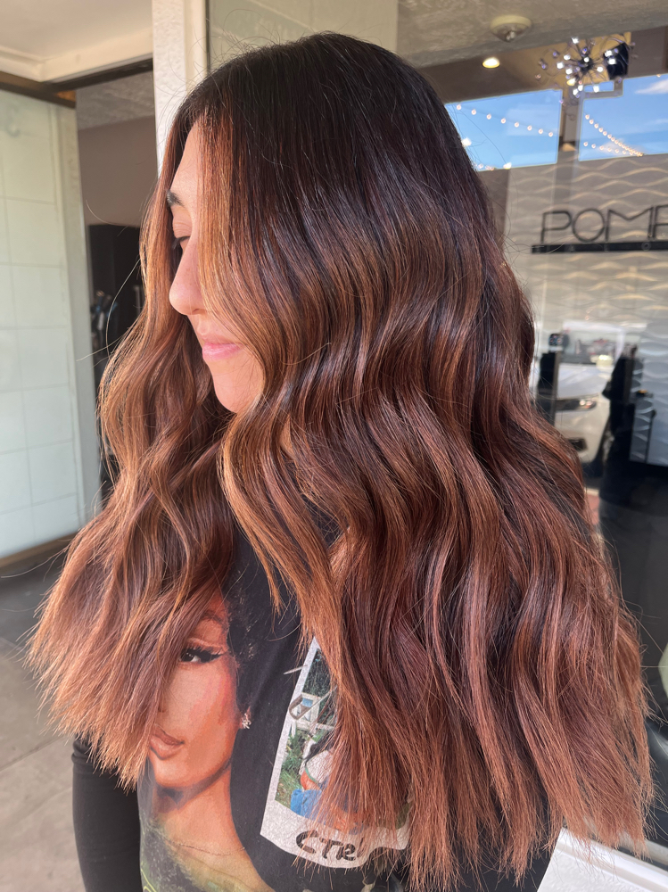 Partial Highlight/ Partial Balayage at styledbystar in Stockton, CA