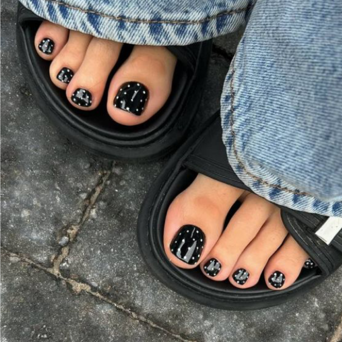 Gel Pedicure at Pops Polish in Terre Haute, IN