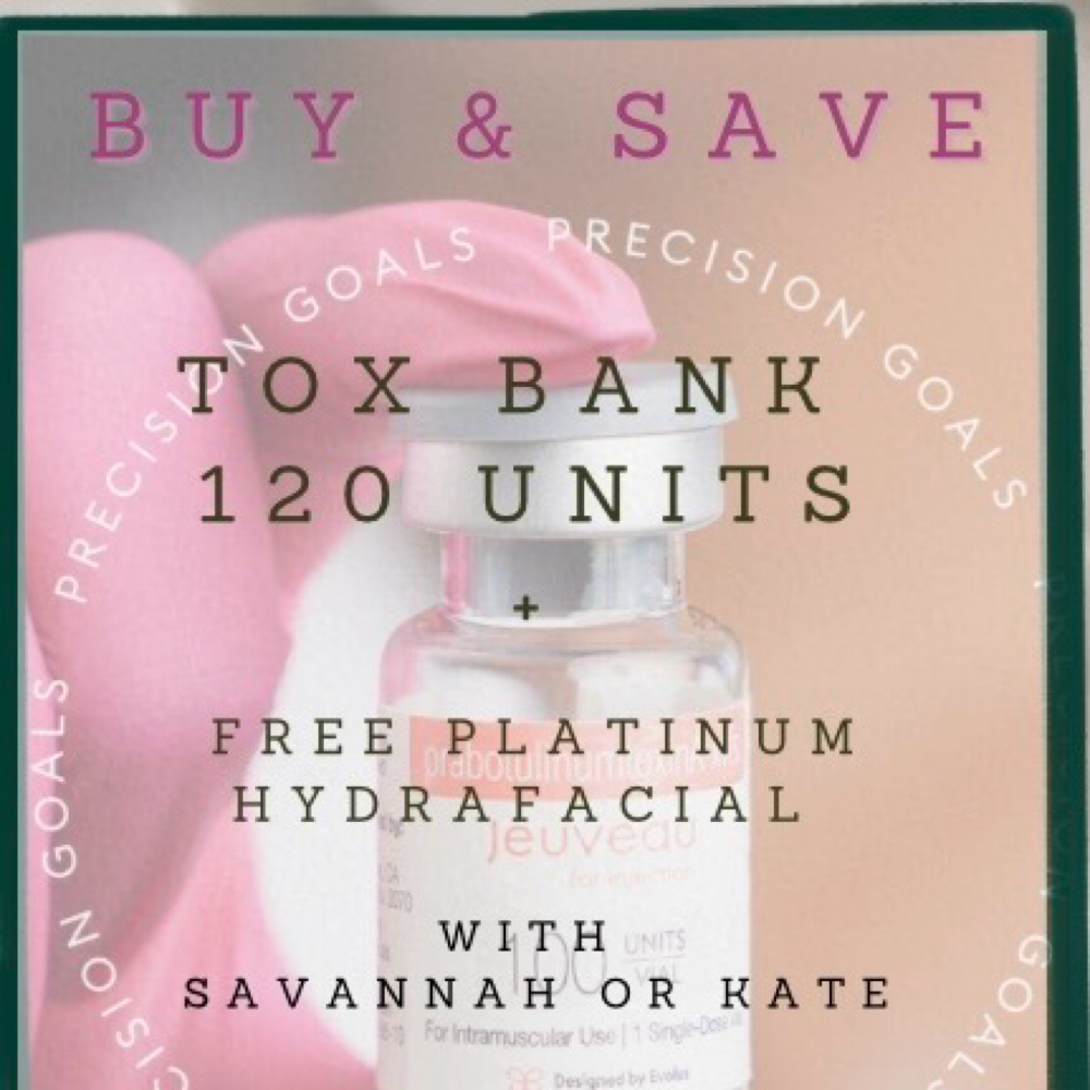 Tox Bank ☘️ March Special at Beauty Studio by Brittney in Frederick, MD