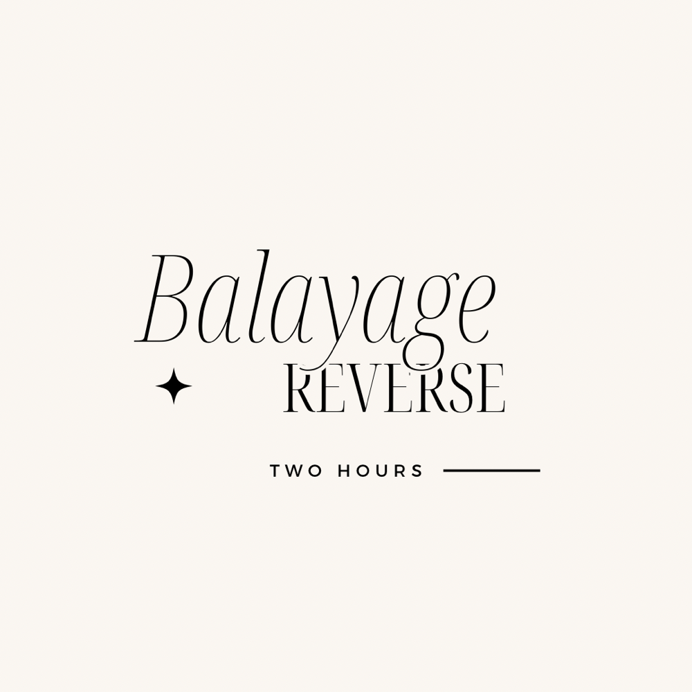 Reverse Balayage