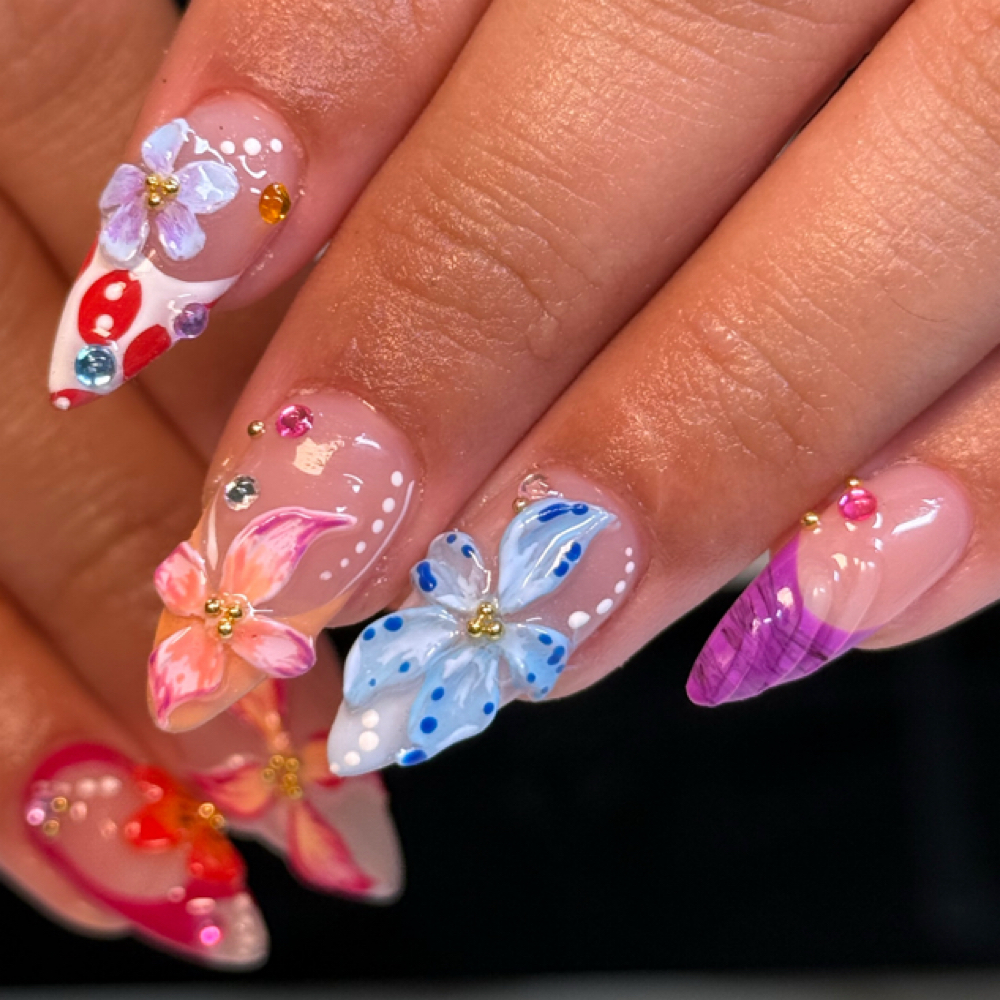 LVL 4: Boss Babe Fill (Acrylic) at Nailed by Jay in Ridgewood, NY