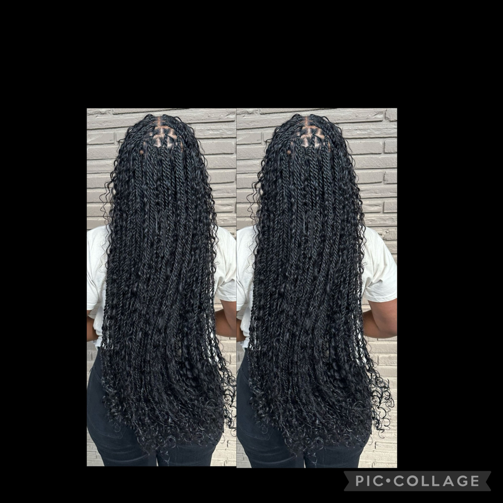 Knotless Boho Twist