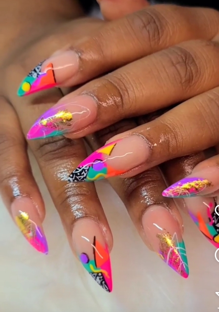 POLY GEL ACRYLIC FULLSET