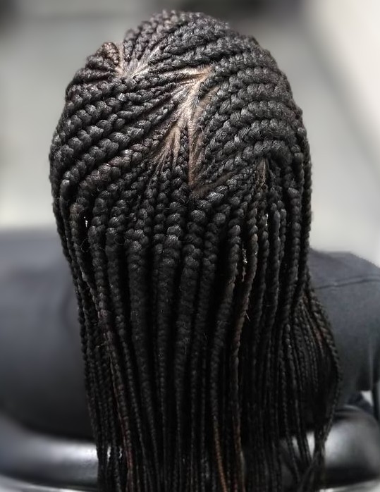Feed In Cornrows at Mirror Emajez in Amherst, NY