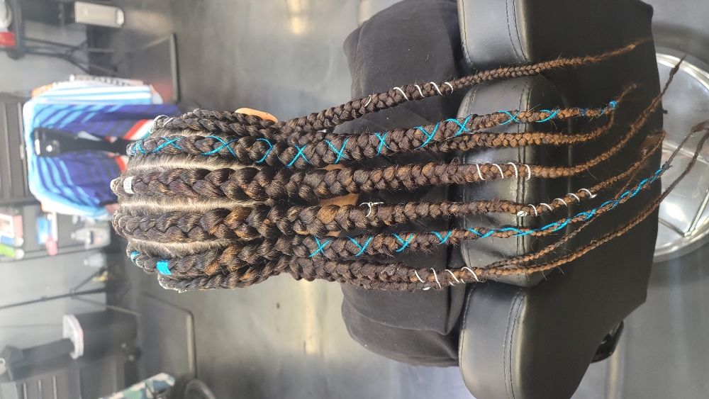 7-10 Braids W/ Extension