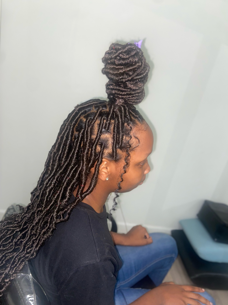 Faux Over Natural Locs