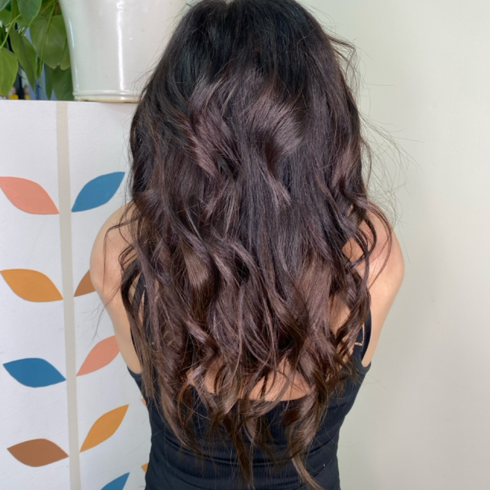 Hair Extensions (Tape-Ins) at Pacific Beach Hair by Cindy Bradford in San Diego, CA