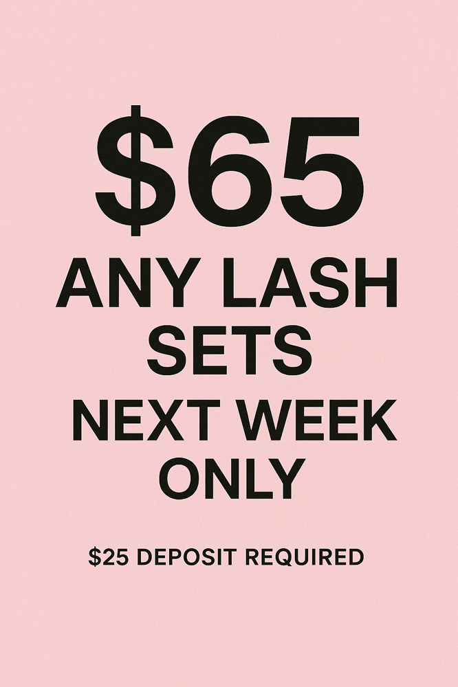$65 Lash Flash Sale